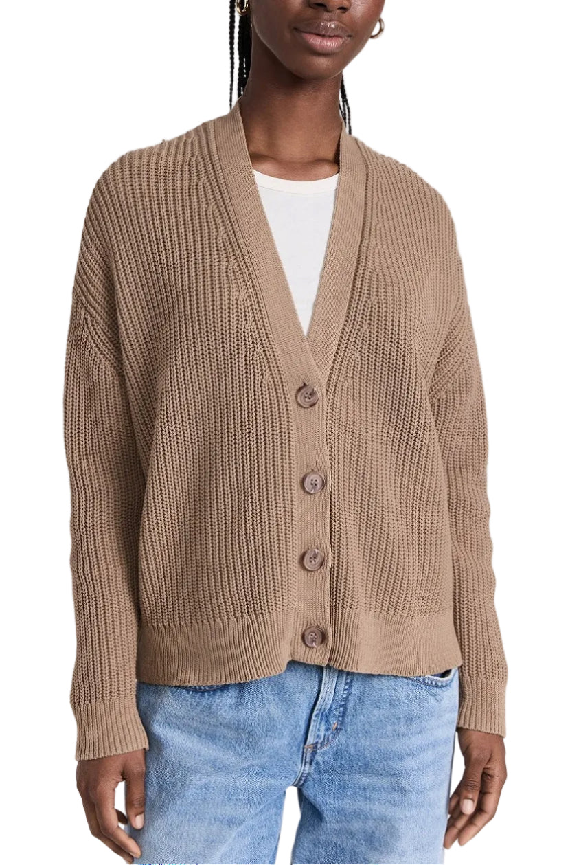 Jenni Kayne Cropped Cashmere Cocoon Cardigan - S