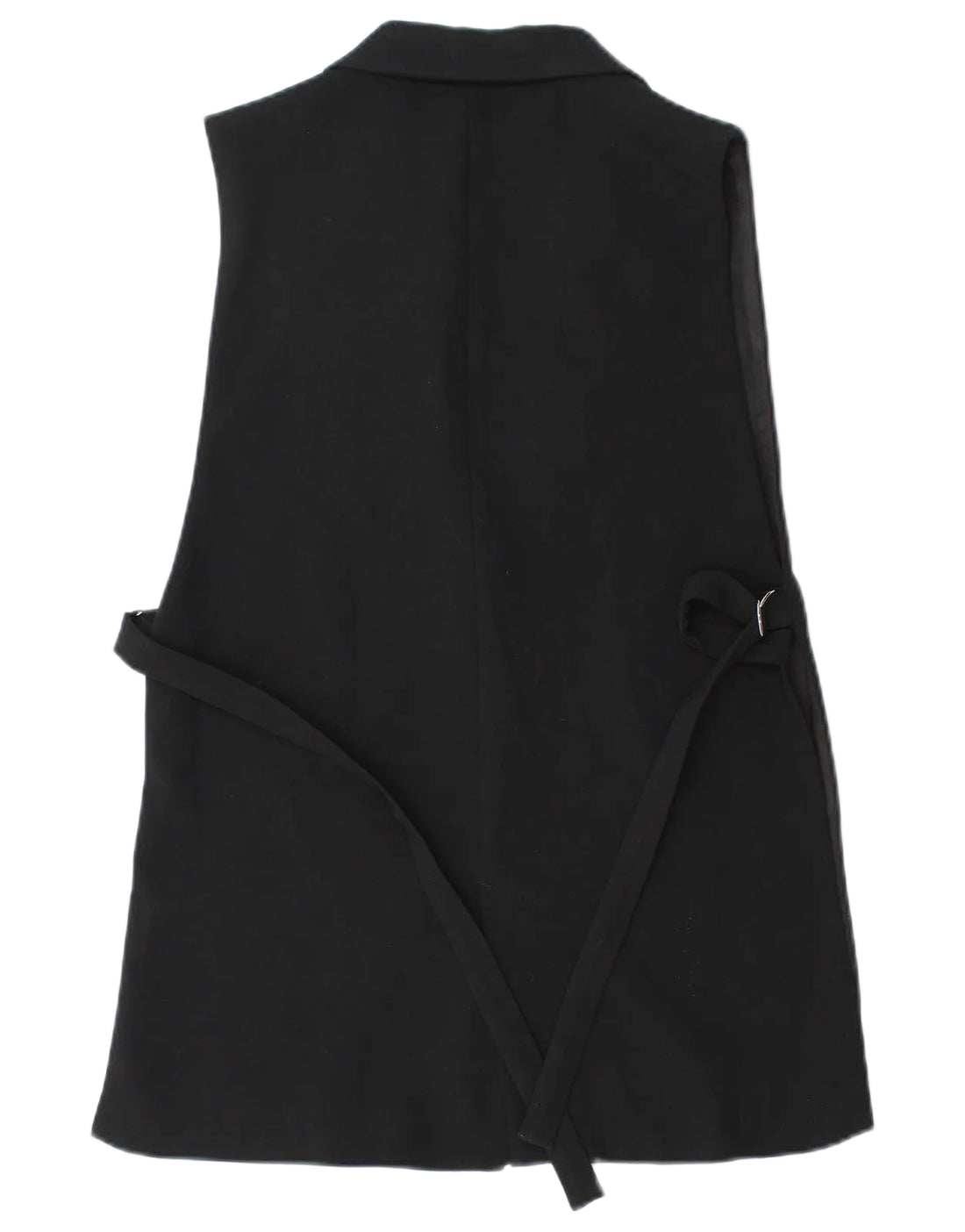 Zara Black Sleeveless Blazer - M