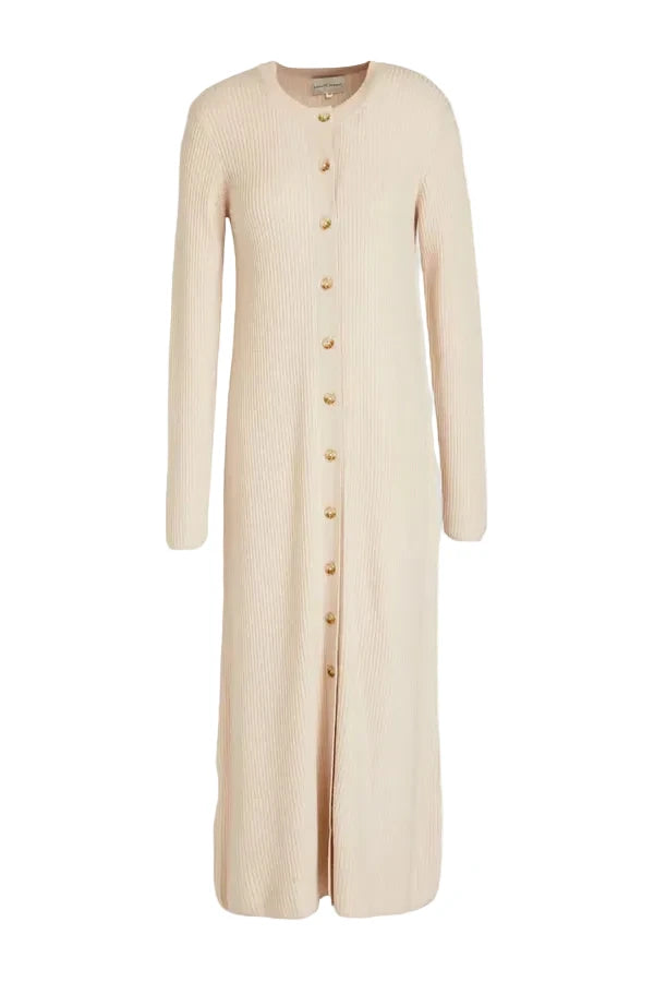 Loulou Studio Sobral Ribbed Wool And Cashmere-Blend Midi Dress - XS