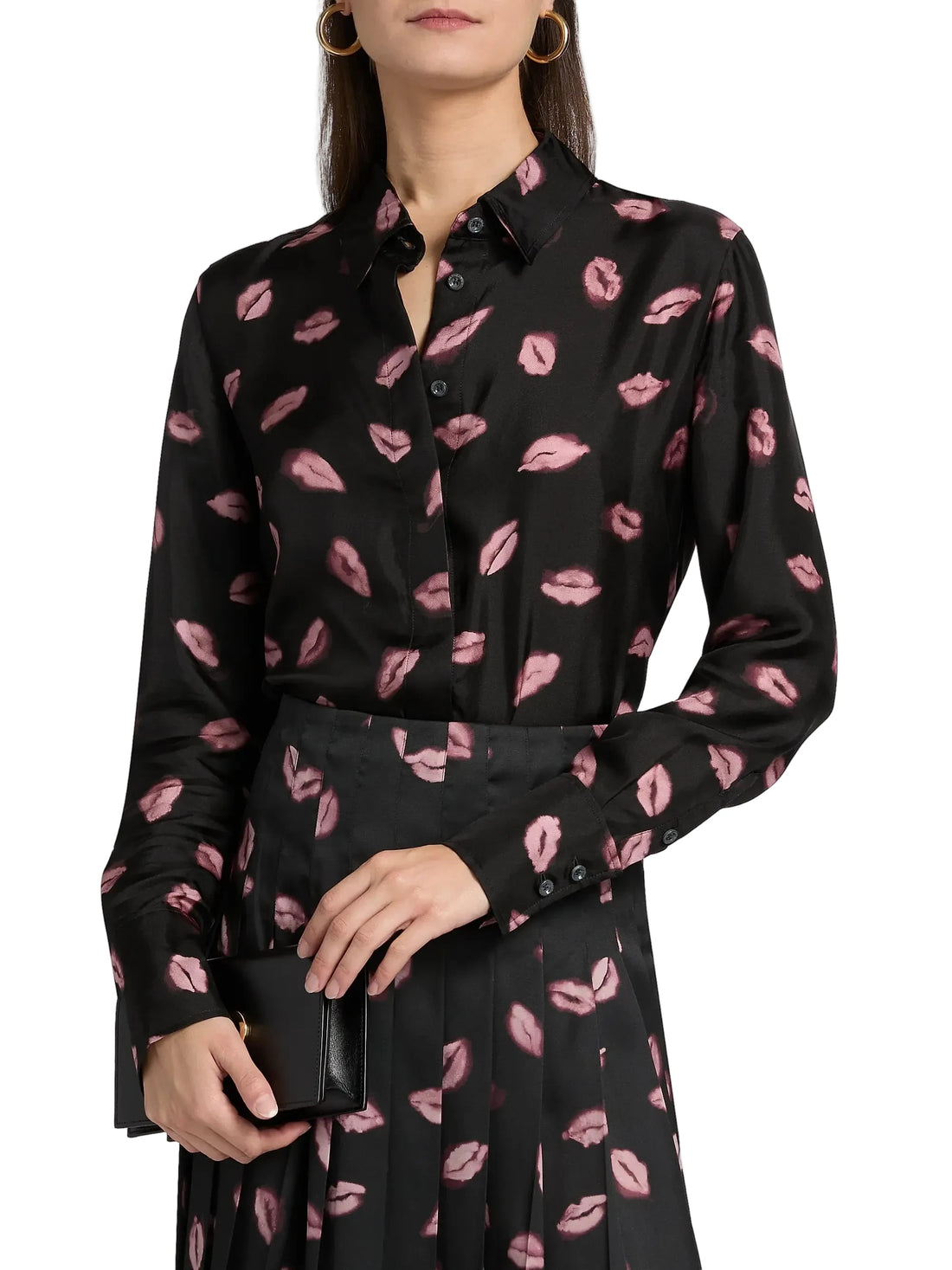 Altuzarra Chika Kisses Silk Blouse - 36