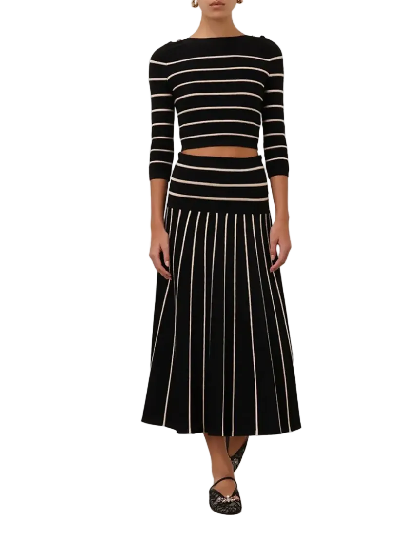 Zimmermann Knit Mid Skirt - 0