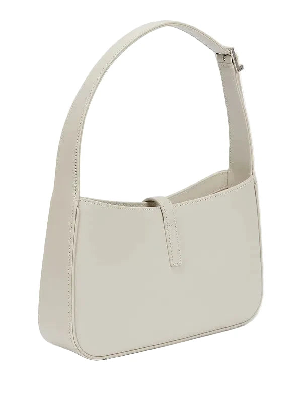Saint Laurent Le 5 À 7 Monogram Leather Hobo Bag