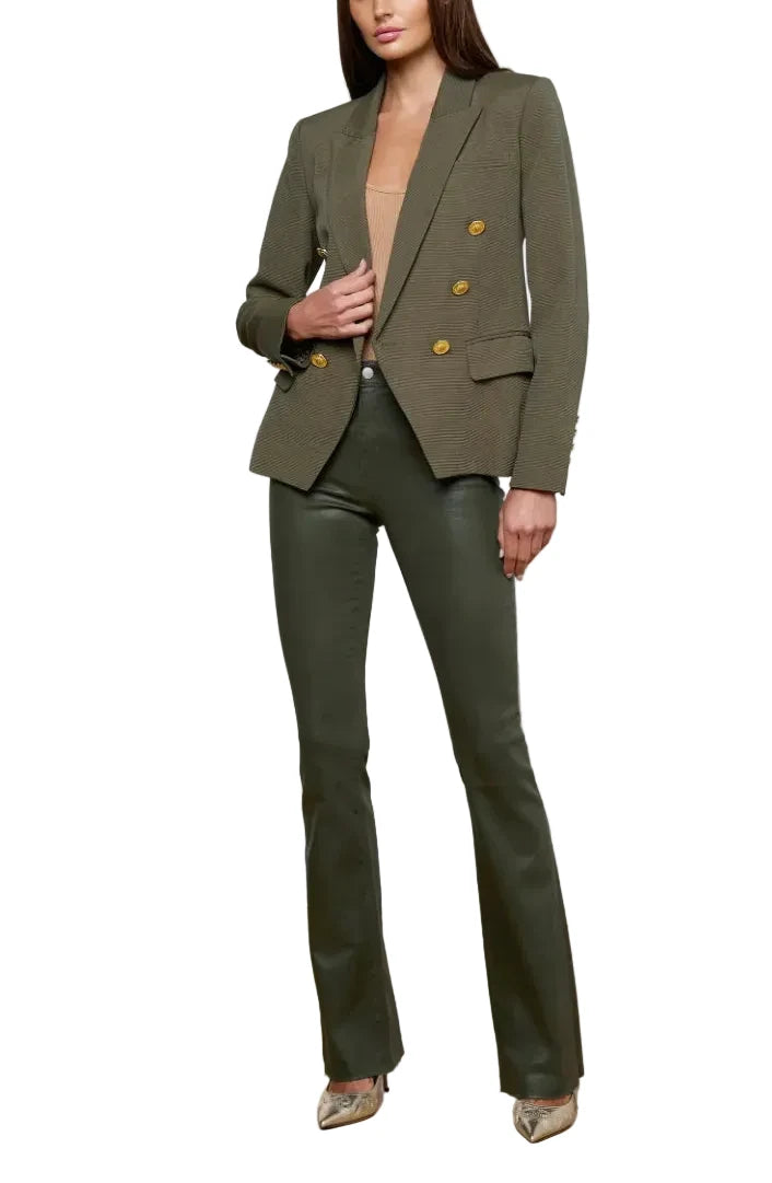 L’Agence Kenzie Double Breasted Blazer - 4