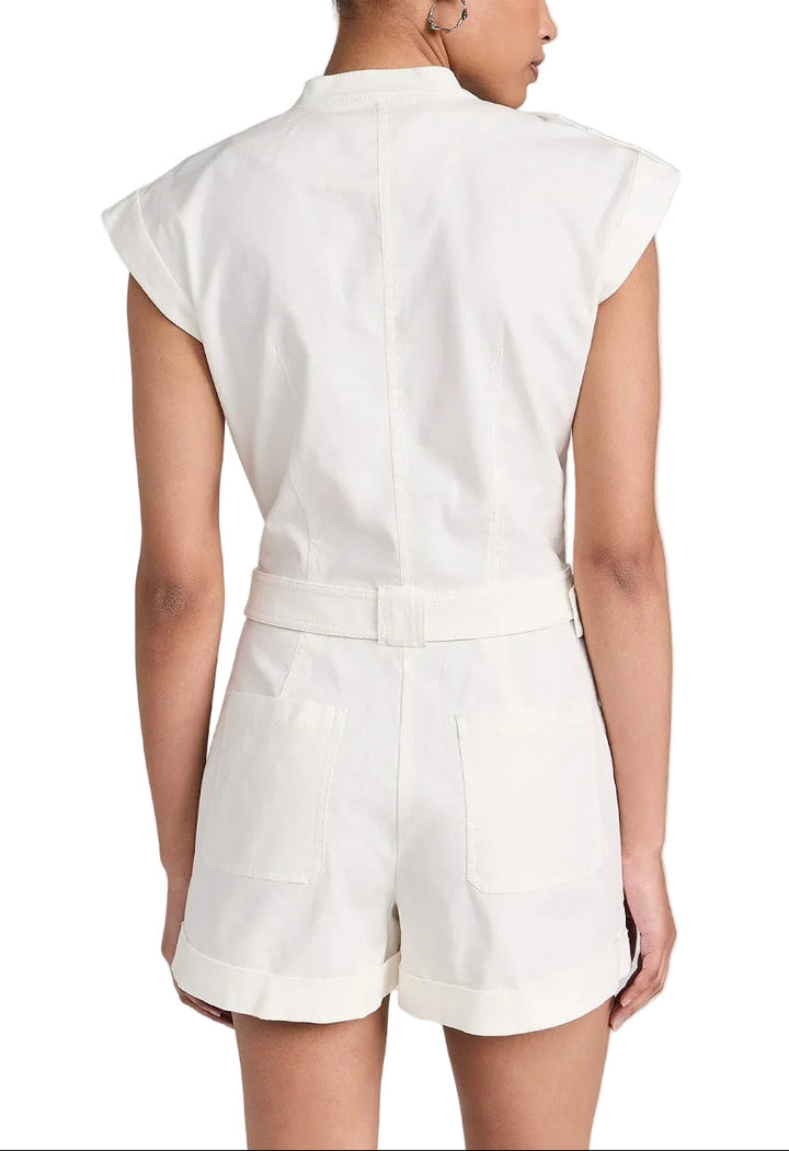 Simkhai Tinka Belted Romper - 12