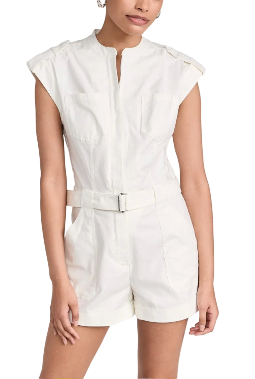 Simkhai Tinka Belted Romper - 12