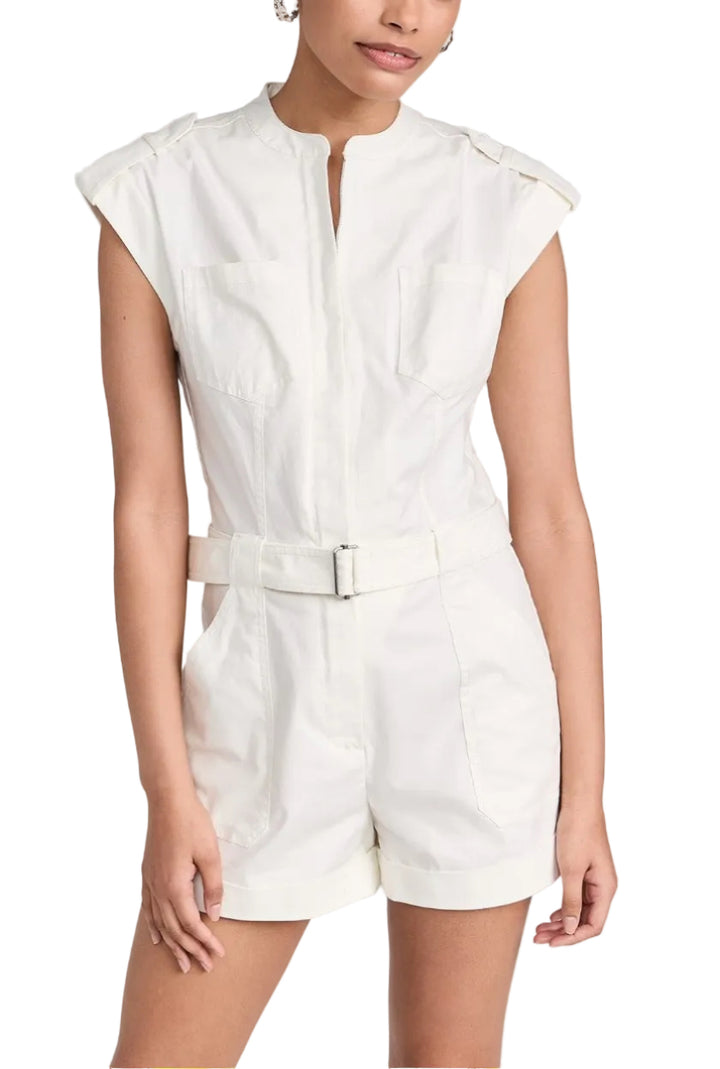 Simkhai Tinka Belted Romper - 12