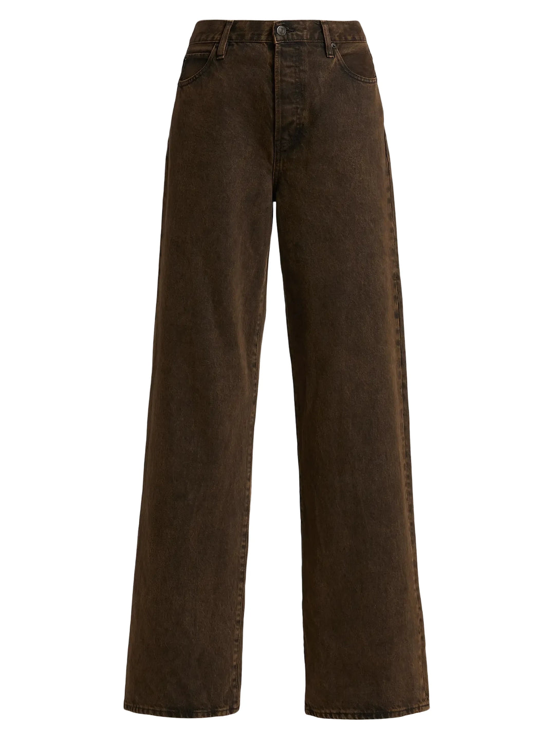 Frame The Collegiate High-Rise Wide-Leg Jeans - 23