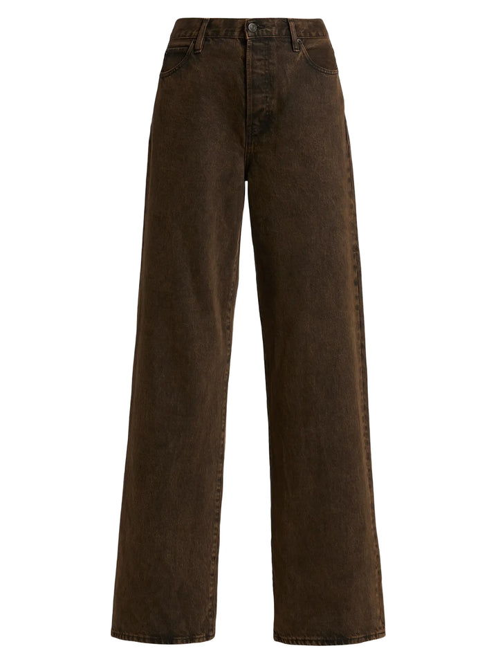 Frame The Collegiate High-Rise Wide-Leg Jeans - 23
