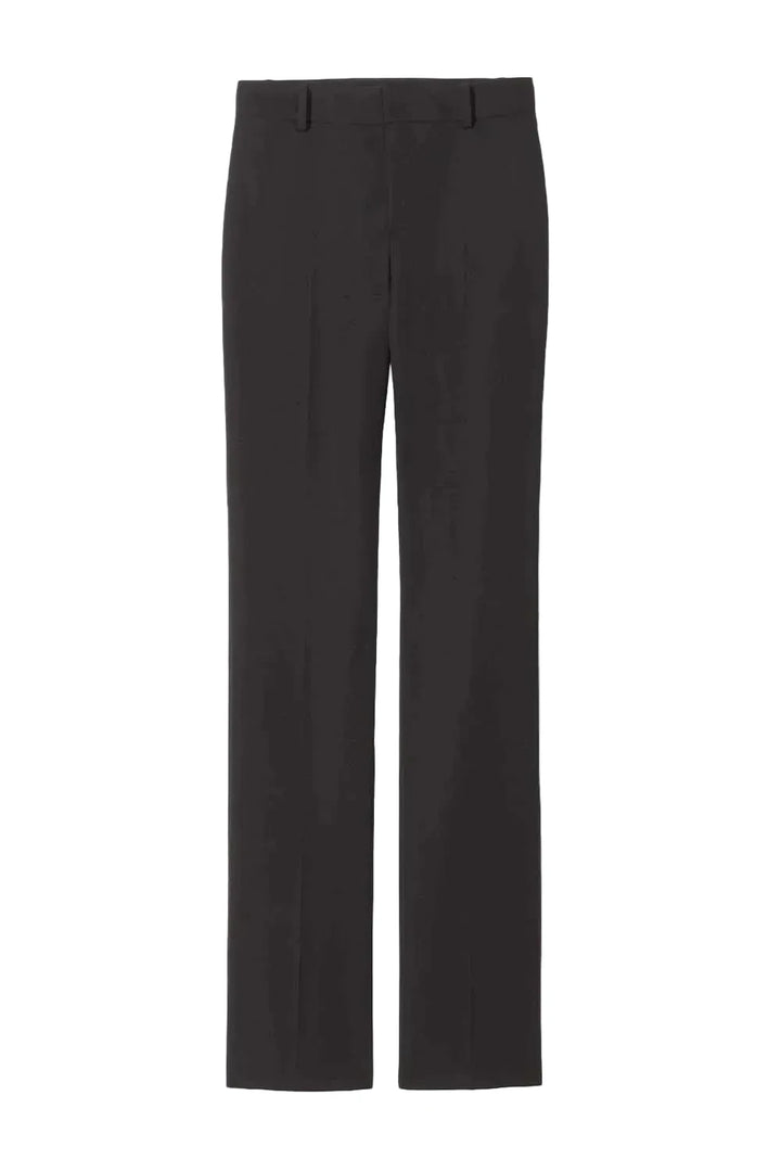 Nili Lotan Evan Straight Leg Wool Trousers - 0