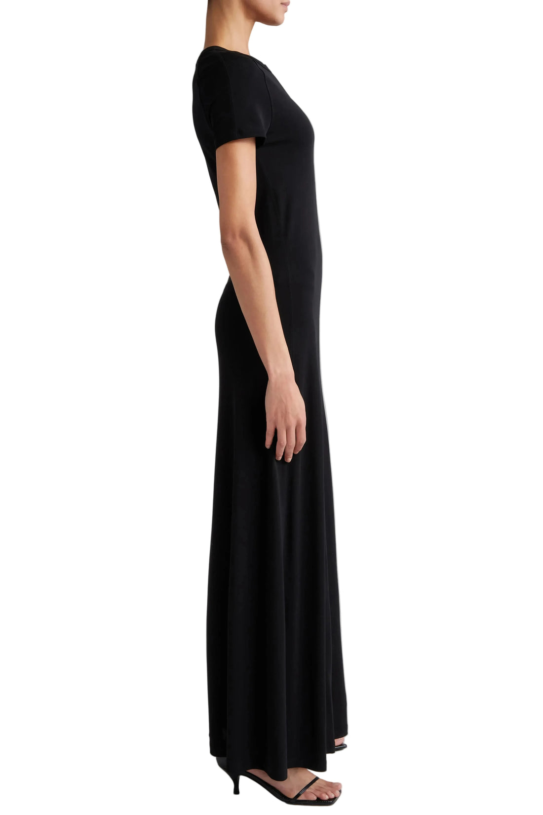 Toteme Fluid Jersey Maxi T-Shirt Dress - XS