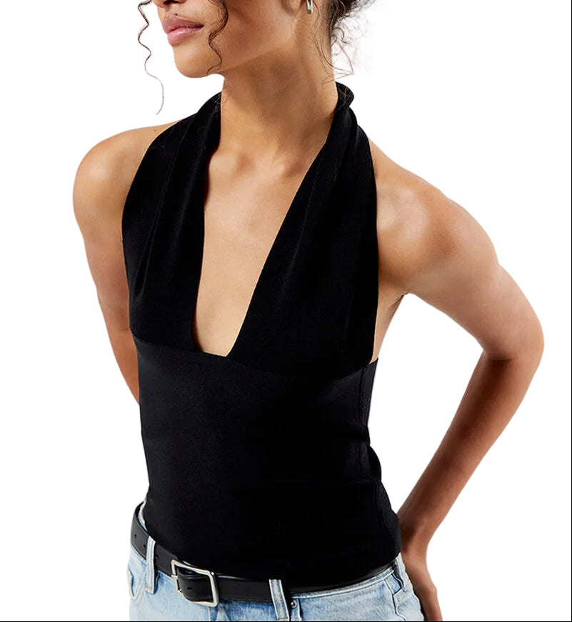 WeWoreWhat Halter Top - XS