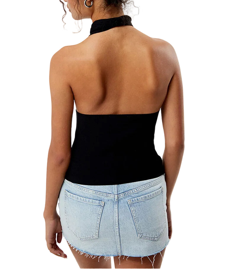 WeWoreWhat Halter Top - XS
