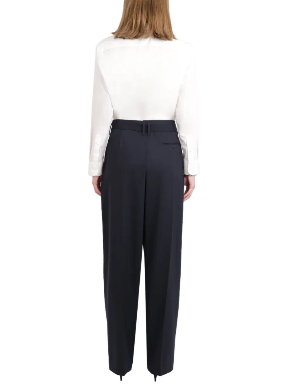 The Row Navy Lonan Trousers - 8