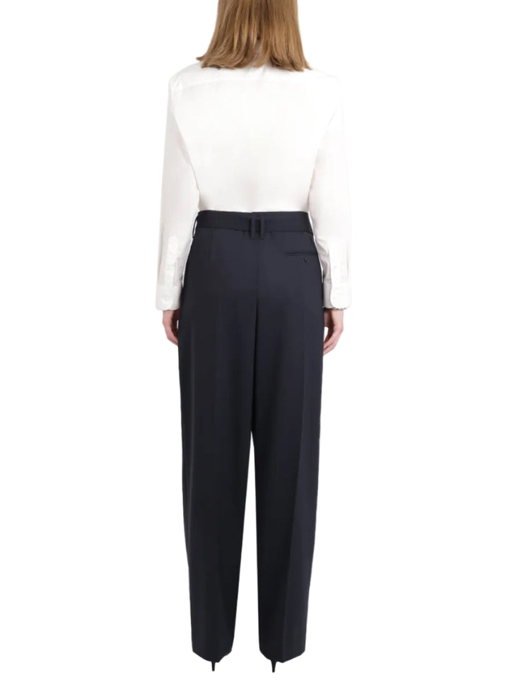 The Row Navy Lonan Trousers - 8