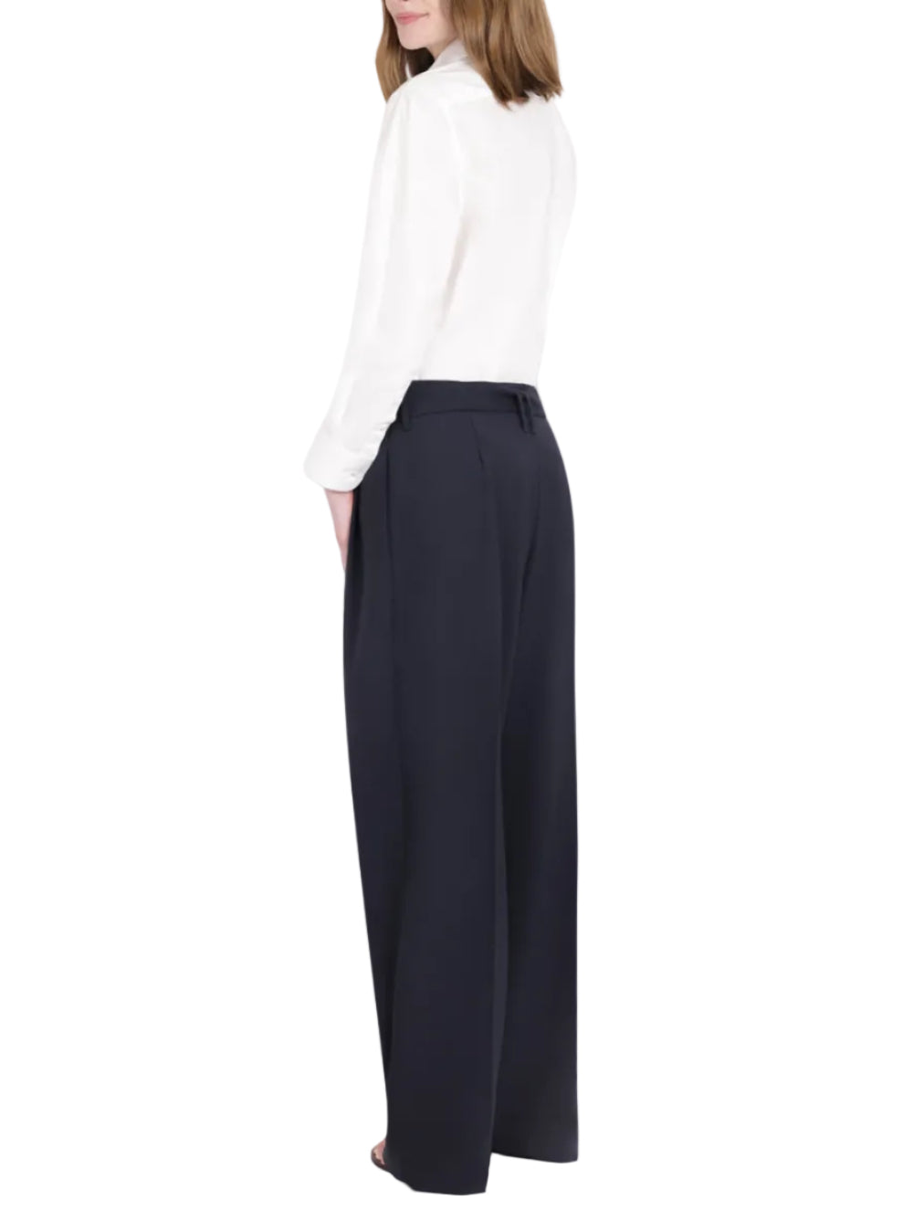 The Row Navy Lonan Trousers - 8