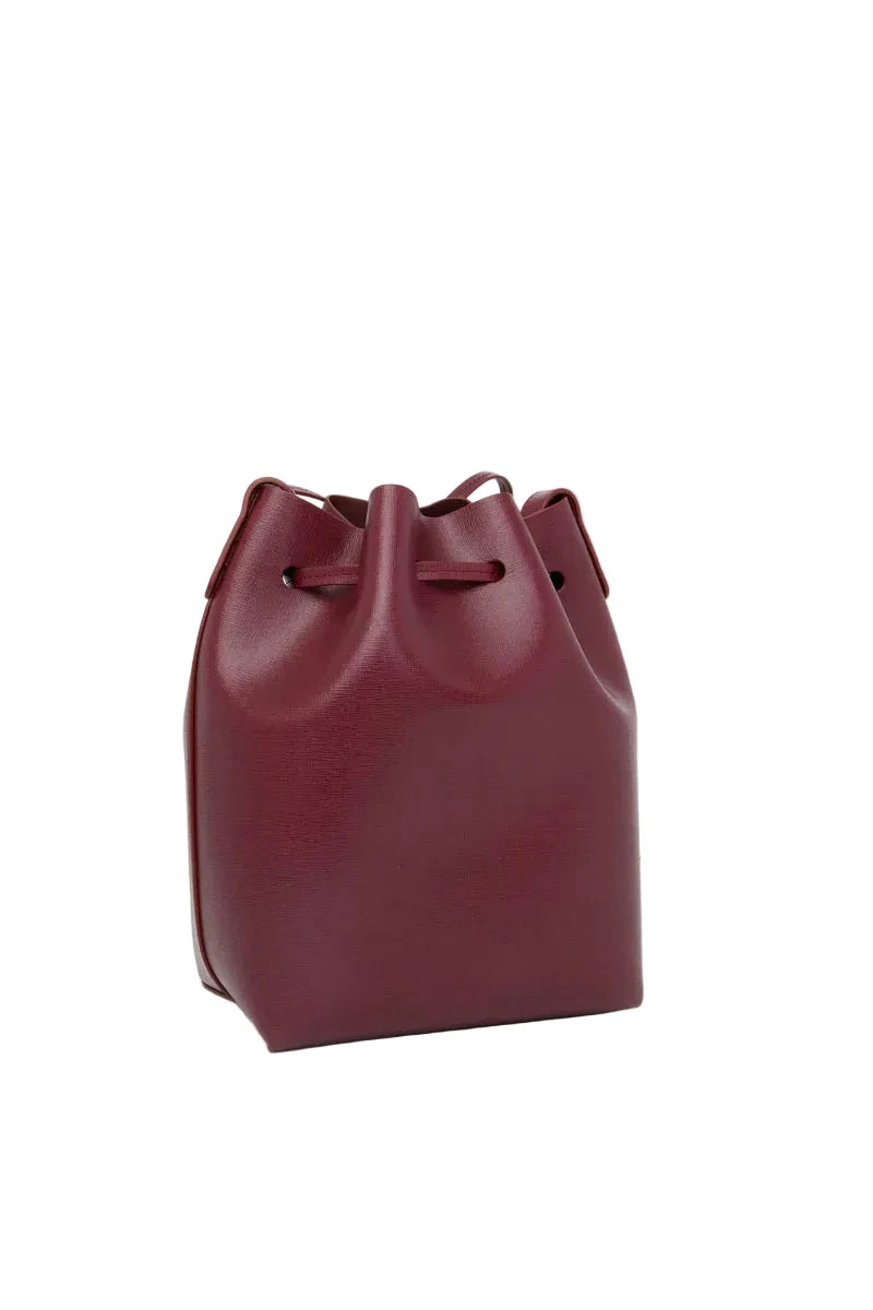 Mansur Gavriel Claret Mini Bucket