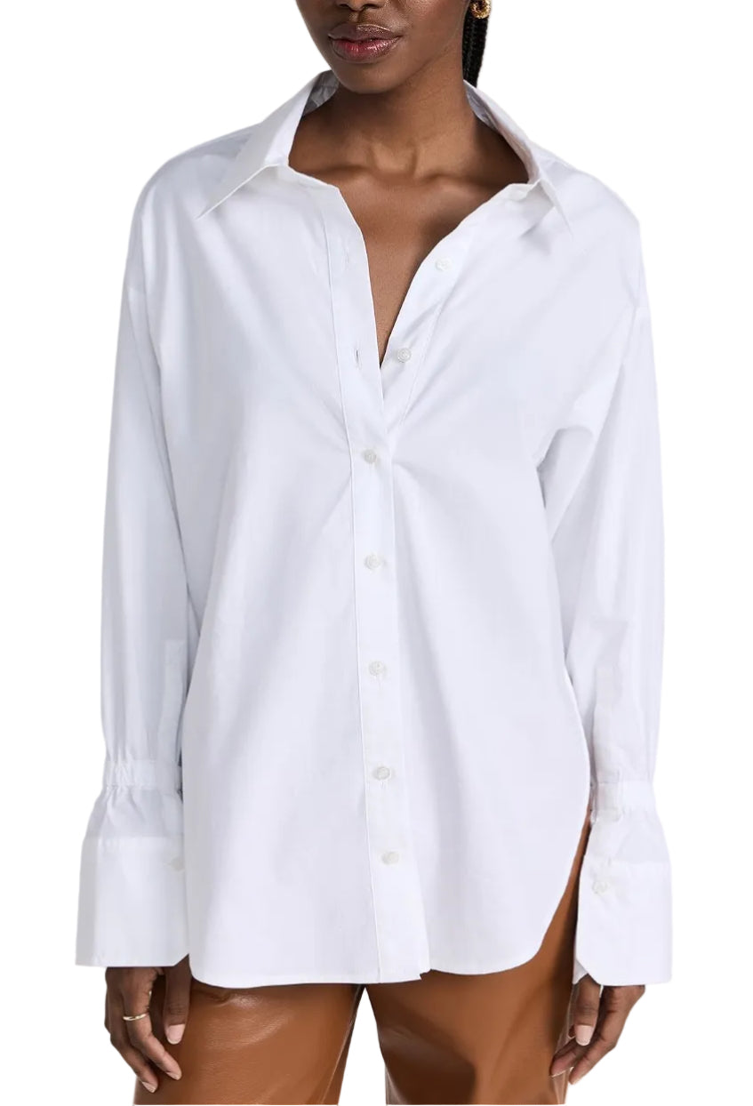 A.L.C. White Monica Shirt - 0