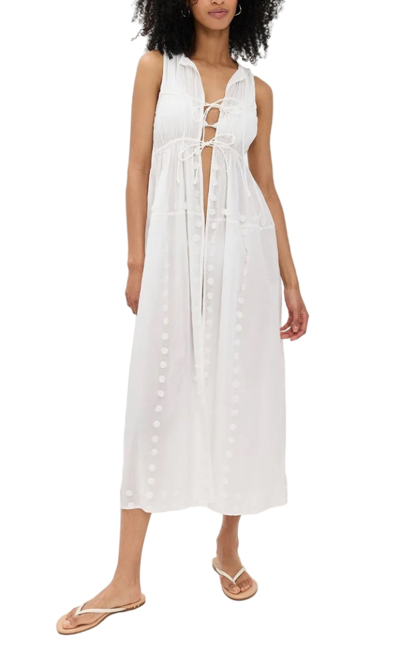 Ulla Johnson Gillian Sleeveless Dress Coverup - P/S