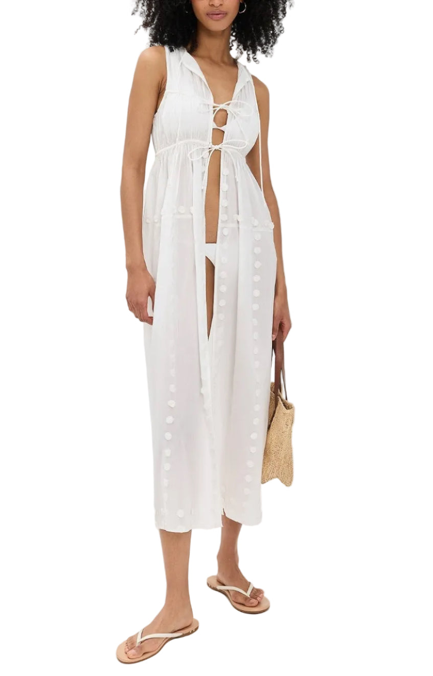 Ulla Johnson Gillian Sleeveless Dress Coverup - P/S