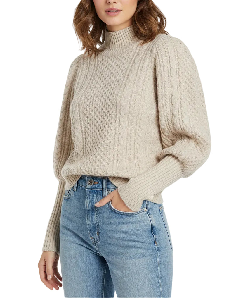 Sea Juliette Cable Stitch Sweater - XS