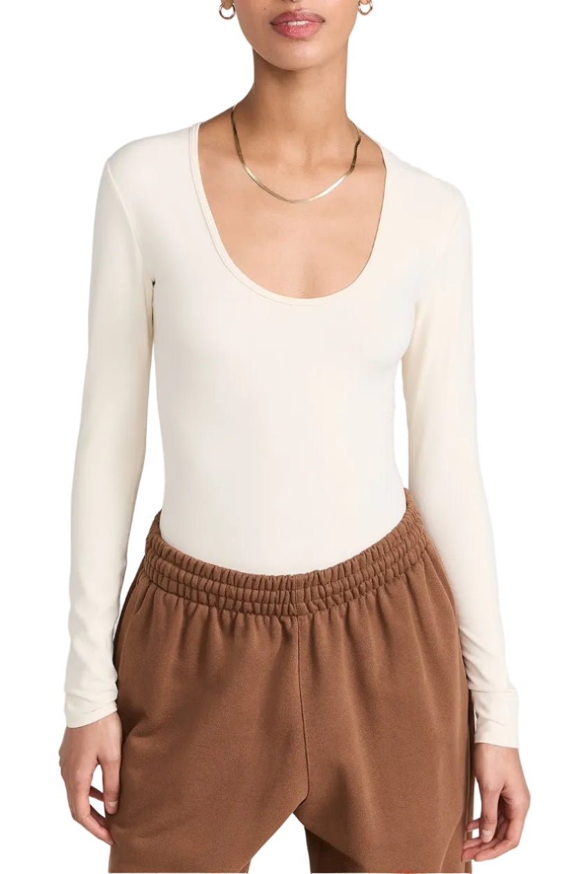 Splits59 Airweight Scoop Neck Bodysuit - XS