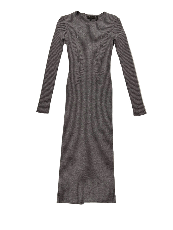 Theory Wool Midi Length Dress - P