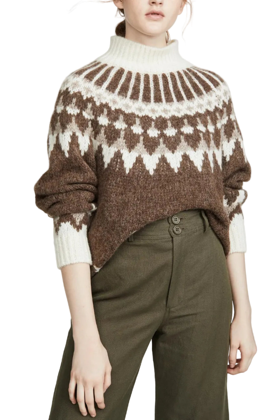 Frame Alpaca Fair Isle - XS