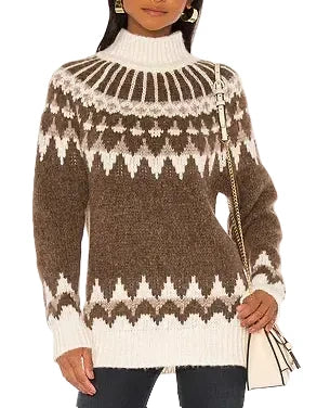 Frame Alpaca Fair Isle - XS