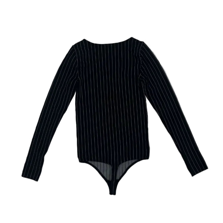 Wolford Pinstripe Bodysuit - XS
