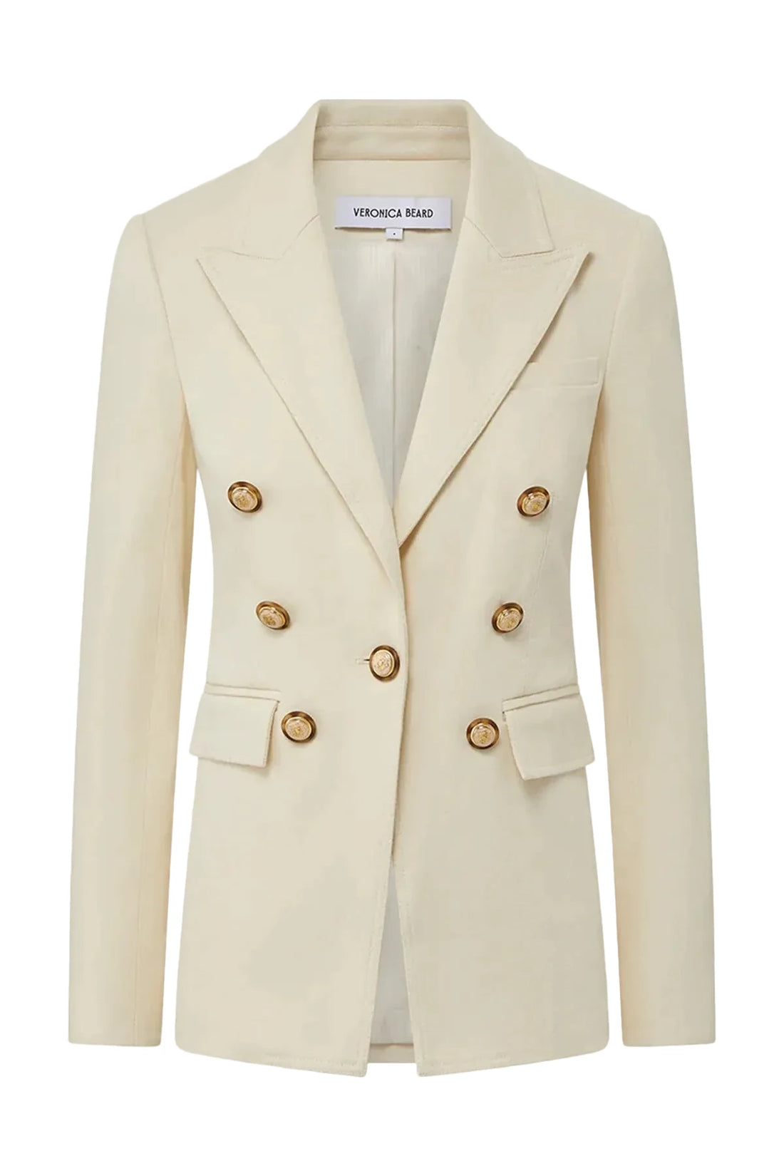 Veronica Beard Naira Dickey Jacket in Ecru - 6