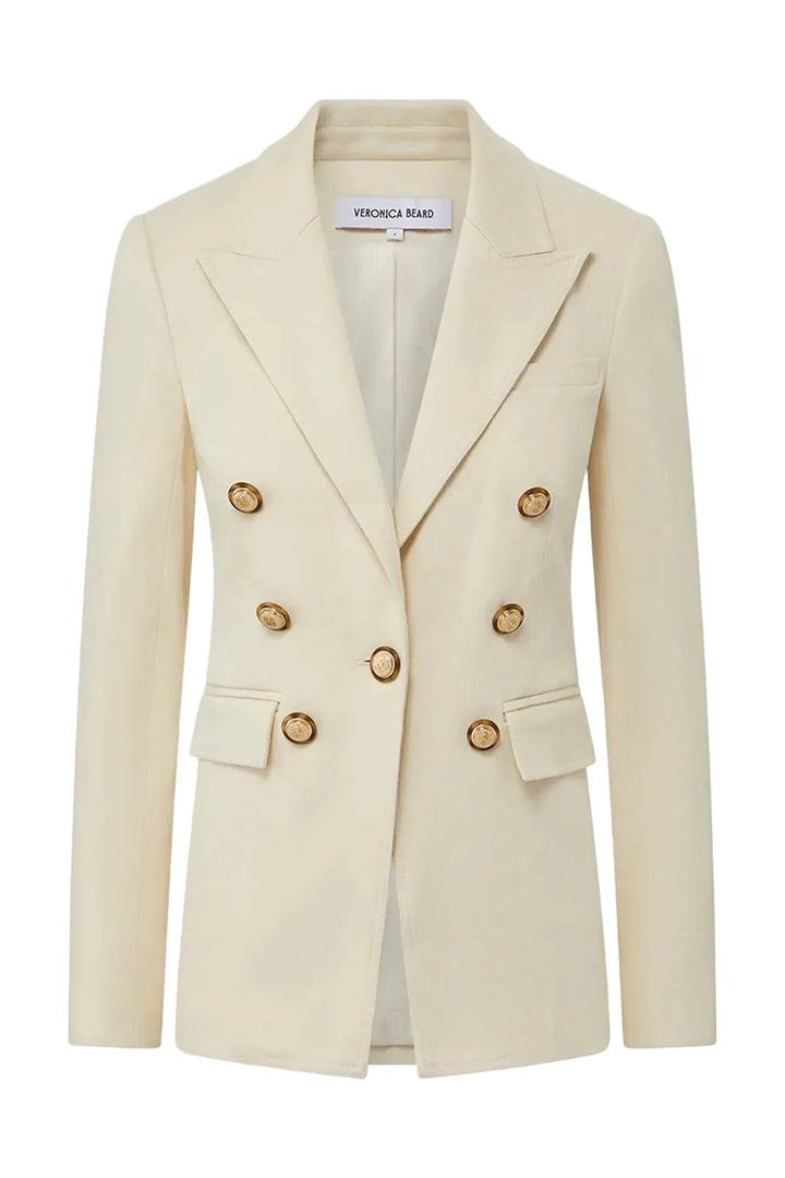 Veronica Beard Naira Dickey Jacket in Ecru - 6