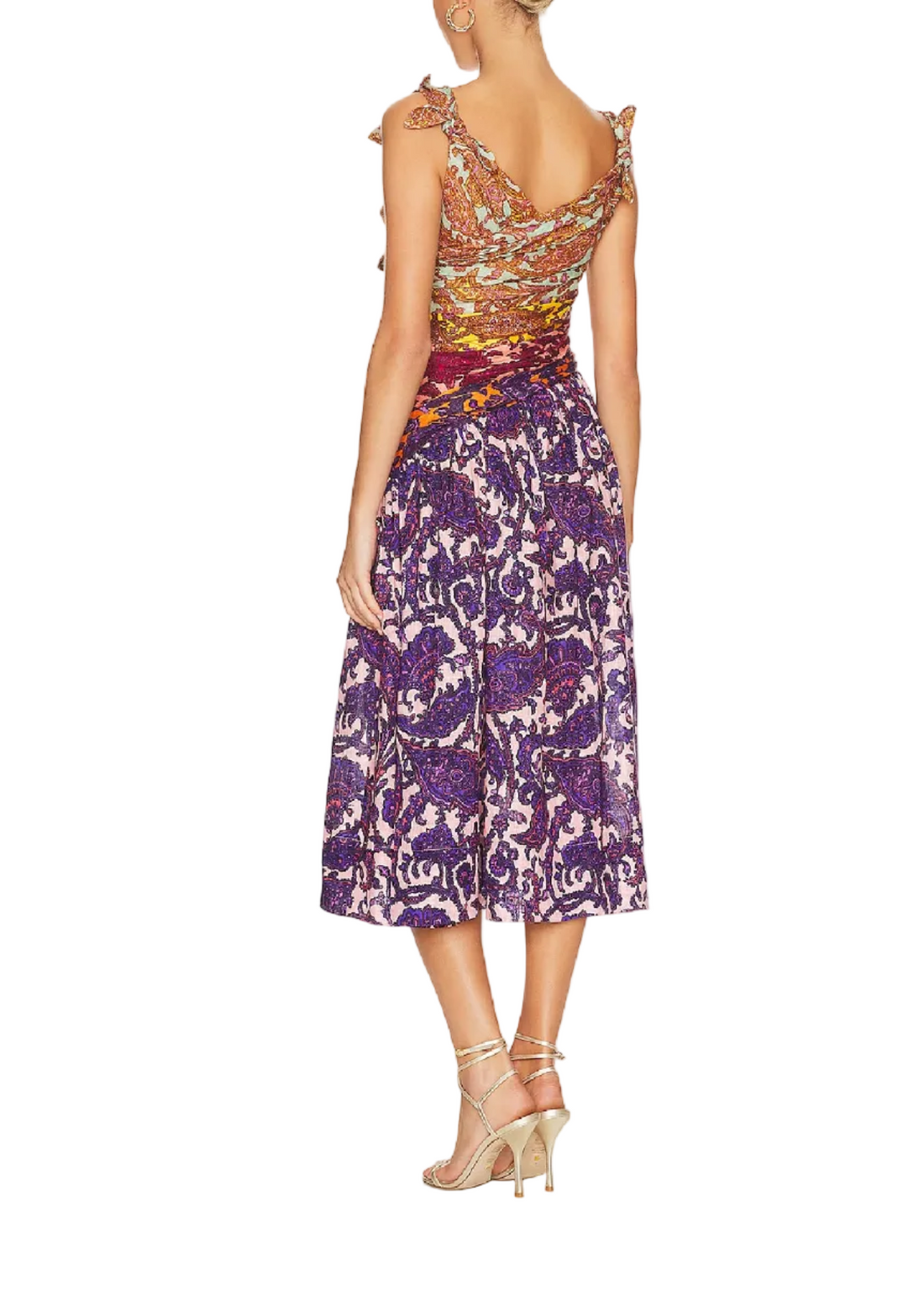 Zimmermann Tiggy Bow Midi Dress - 2P