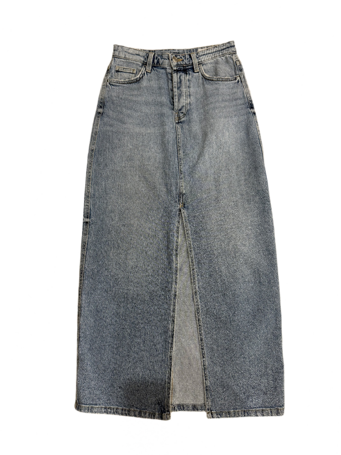Zara Maxi Denim Skirt