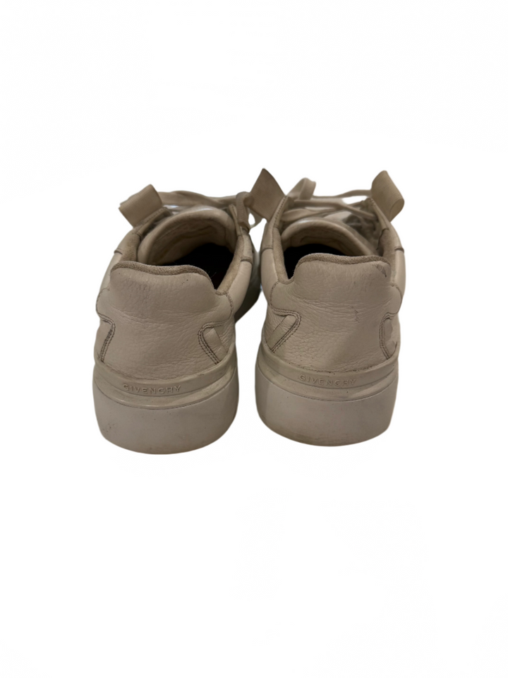 Givenchy White Leather Wing Sneakers- 39
