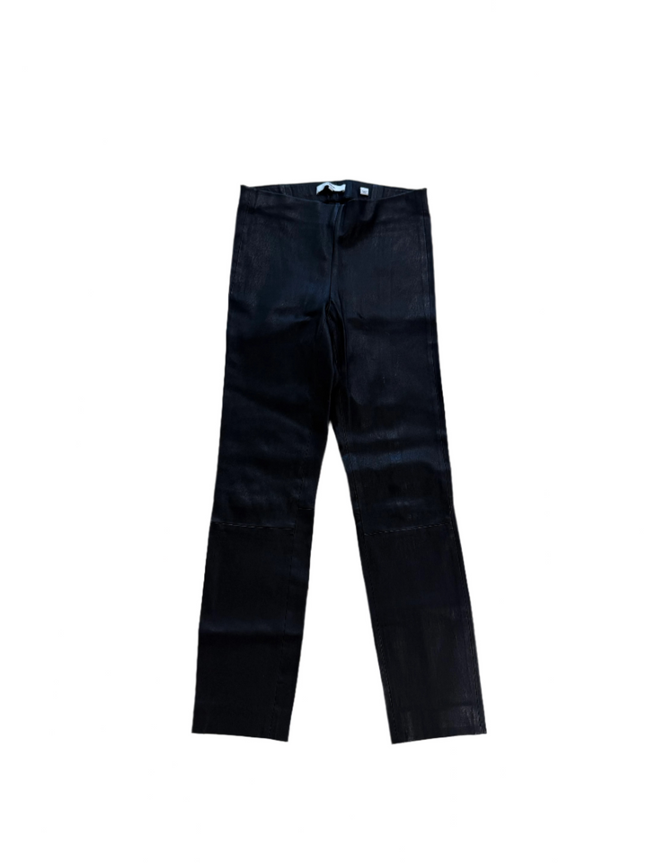 Vince Pleated Leather Pant- 2