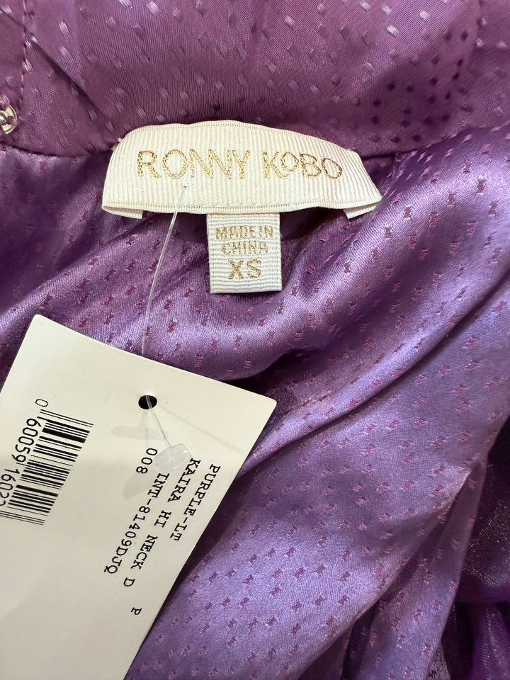 Ronny Kobo Kaira Halter Neck Dress- XS