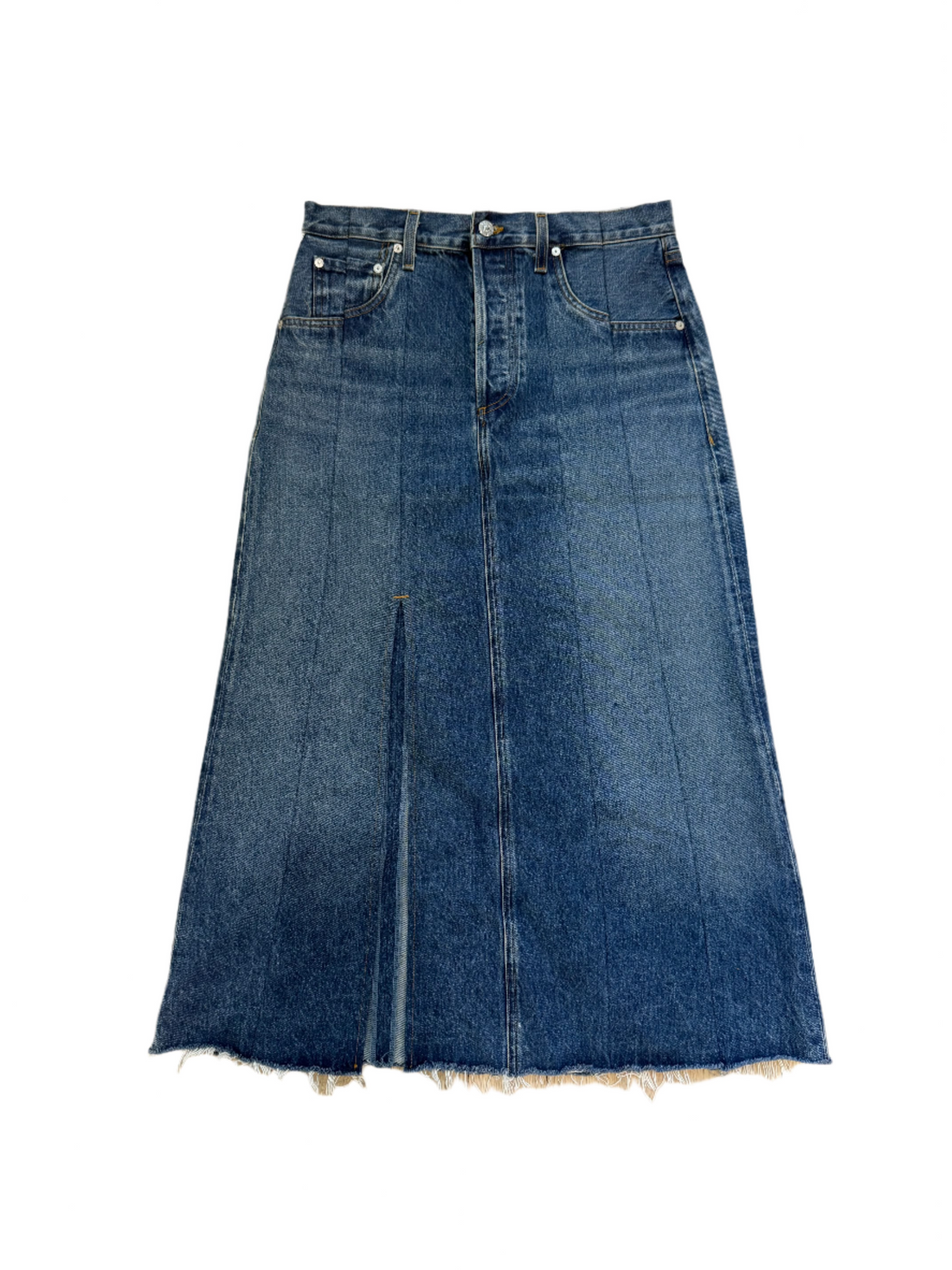 Citizens Of Humanity Raian Denim Midi Skirt- 28