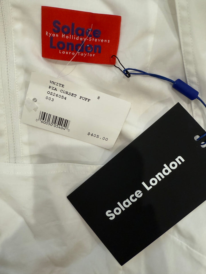 Solace London White Blouse- 8