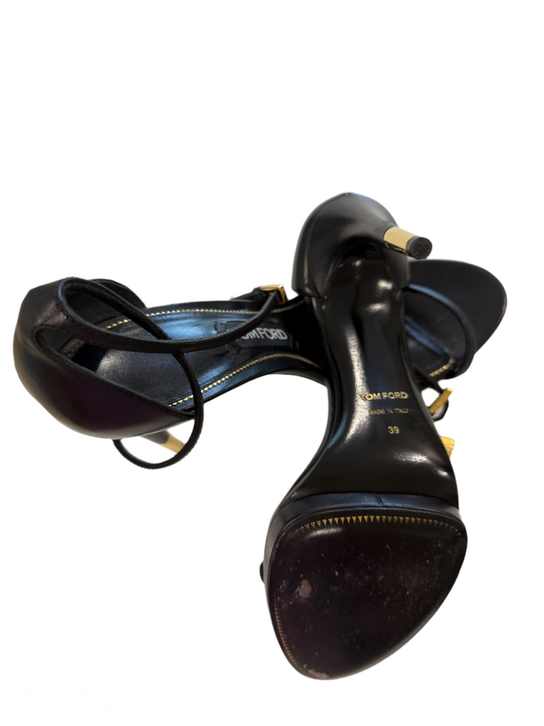 Tom Ford Padlock Sandals- 39
