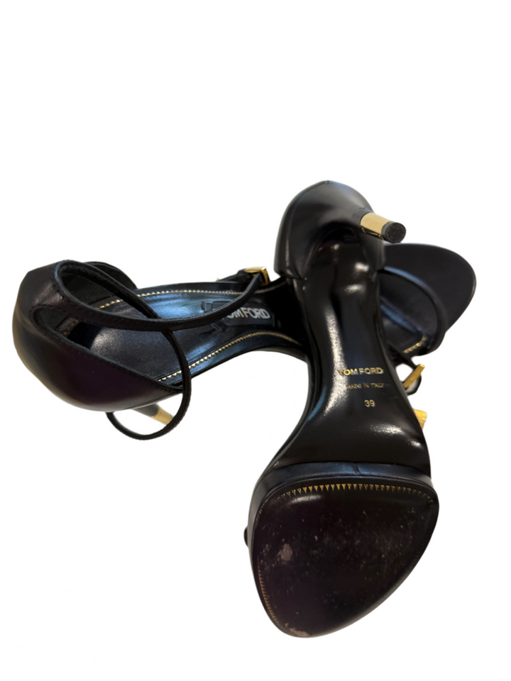 Tom Ford Padlock Sandals- 39