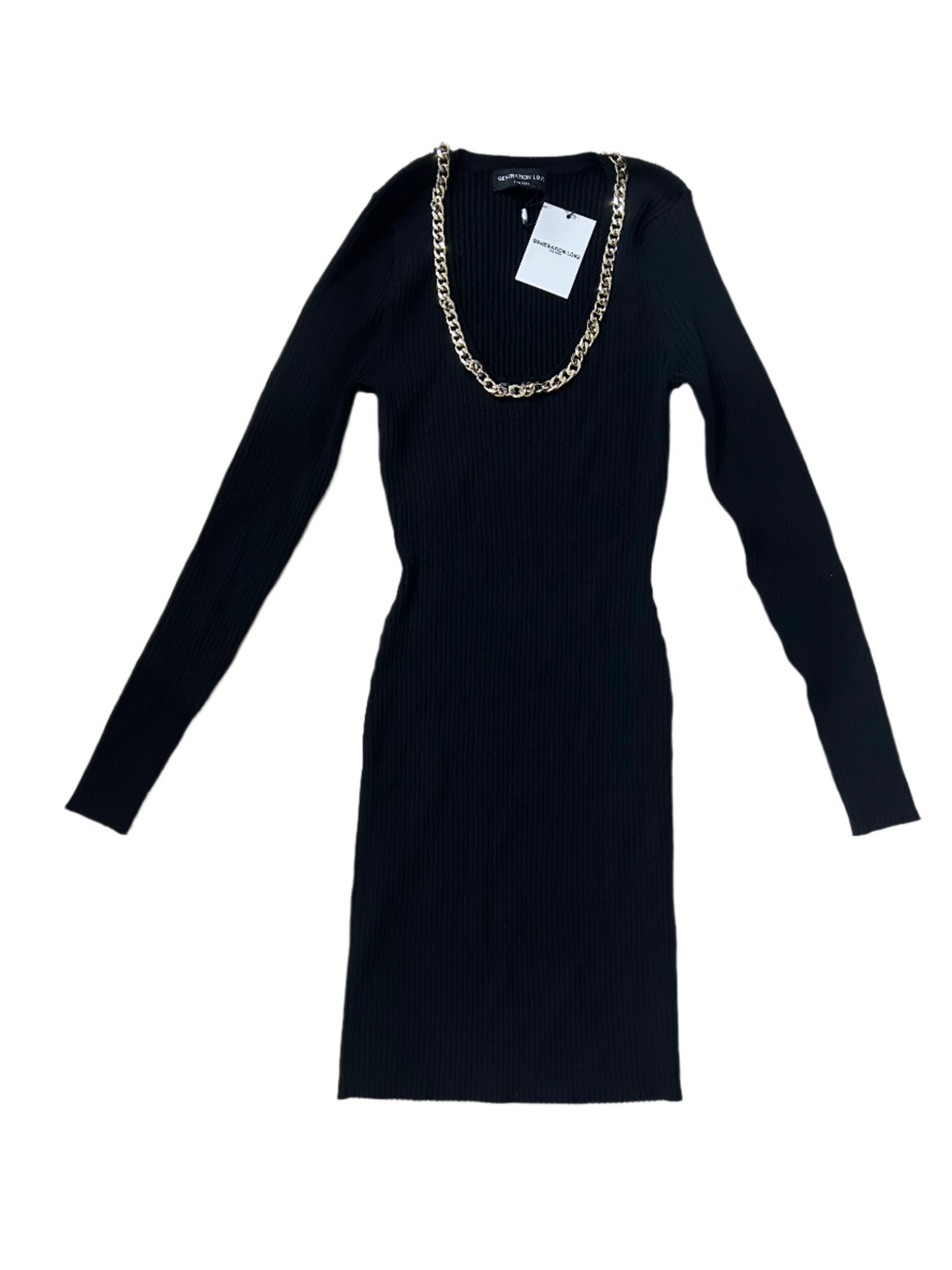 Generation Love Dolly Chain Sweater Dress - S