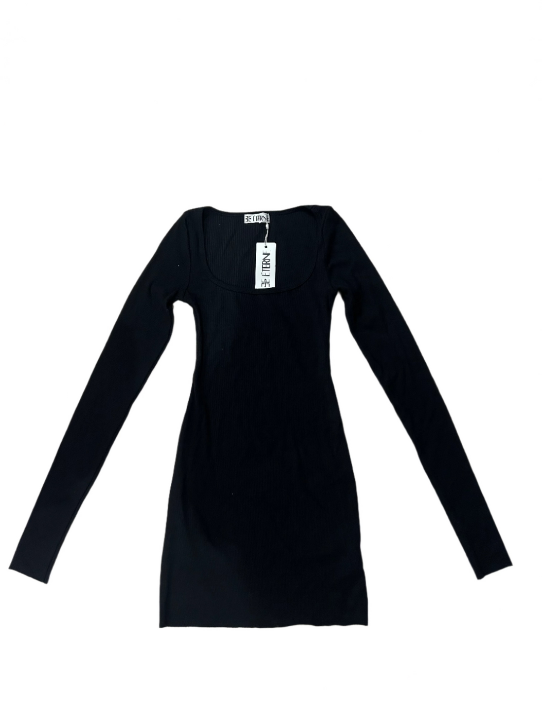 Éterne Square Neckline Mini Dress - S