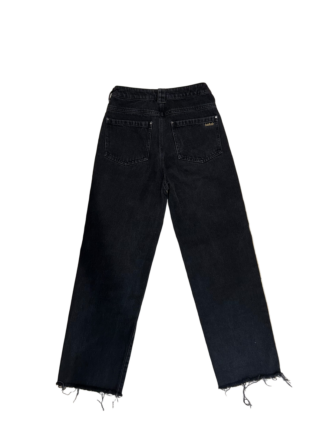 Ba&amp;sh Zipper Black Jeans - 0