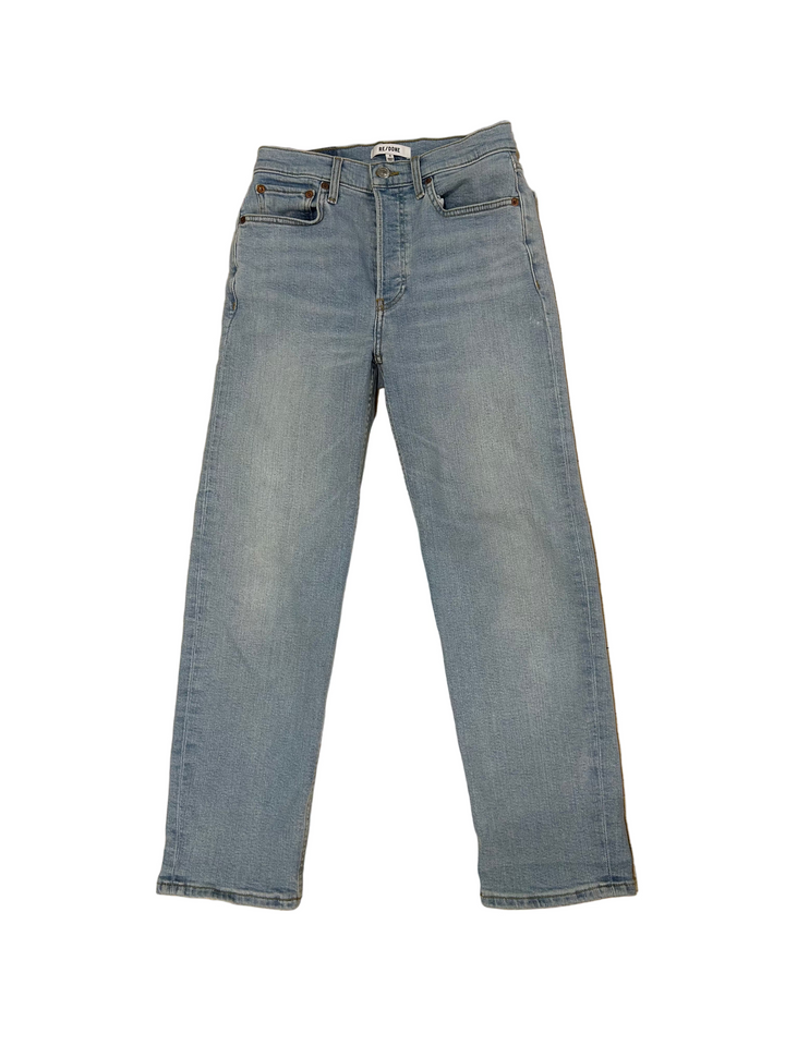 Re/Done Straight Leg Jeans - 26