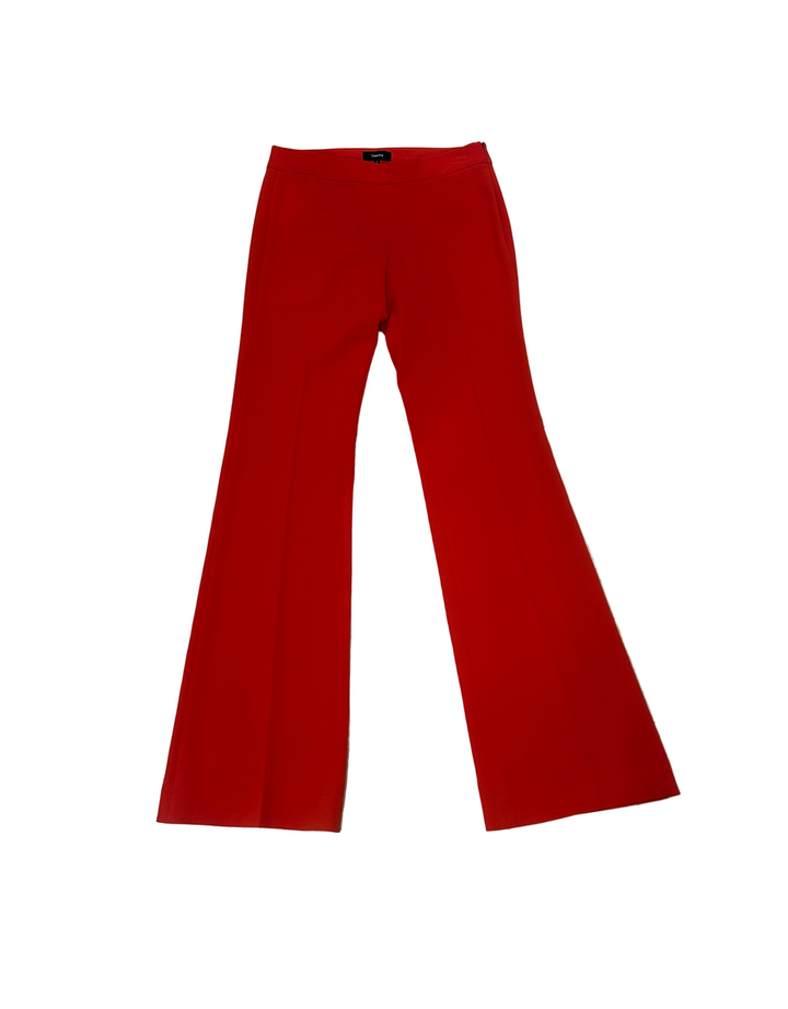 Theory Red Trouser - 0
