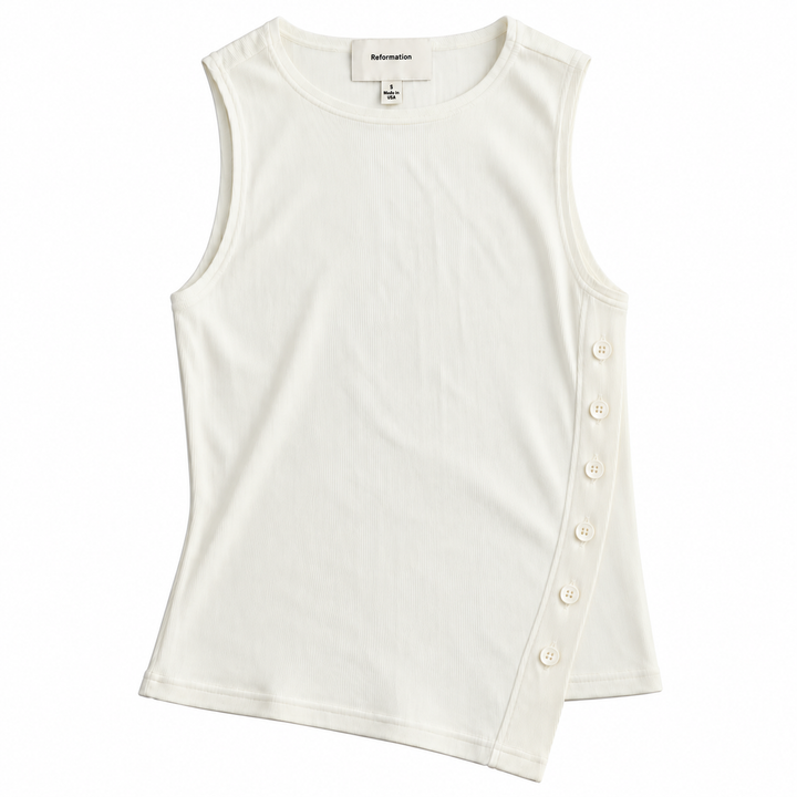 Reformation Hudson Sleeveless Knit Top - S