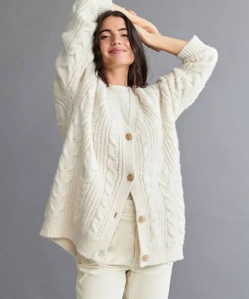 JENNI KANYE COCOON CARDIGAN