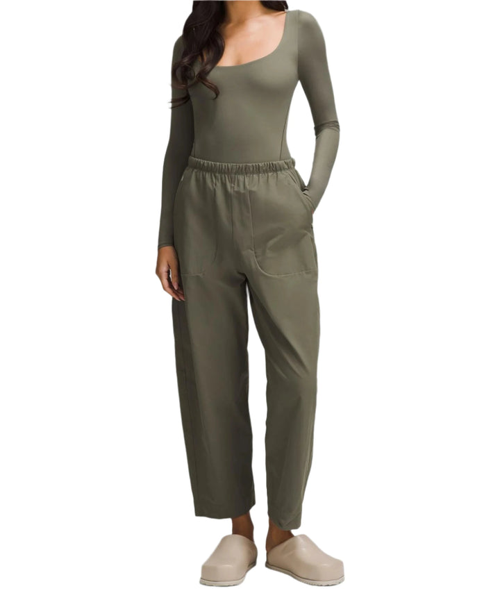 Lululemon Nulu Square-Neck Long-Sleeve Bodysuit- L