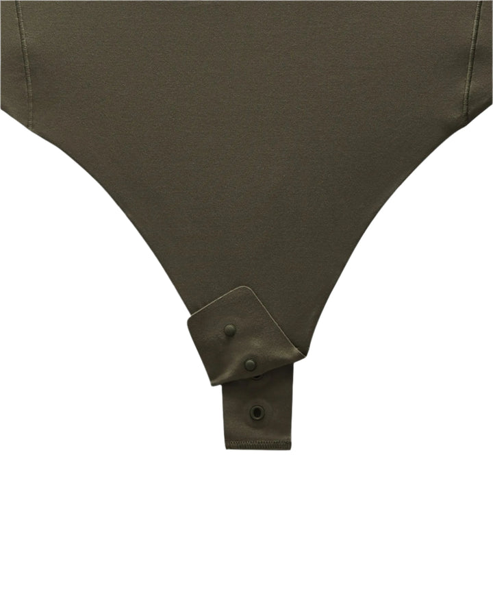 Lululemon Nulu Square-Neck Long-Sleeve Bodysuit- L