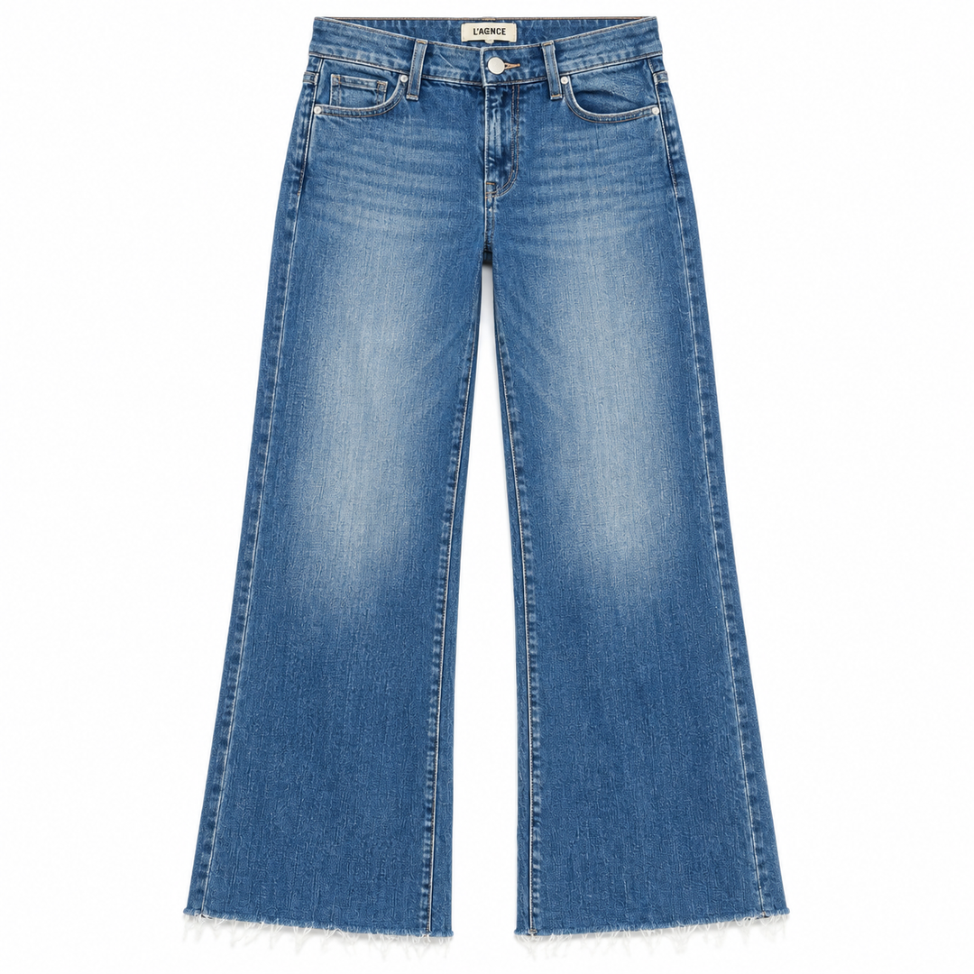 L’AGENCE Wide-Leg Jeans - 31